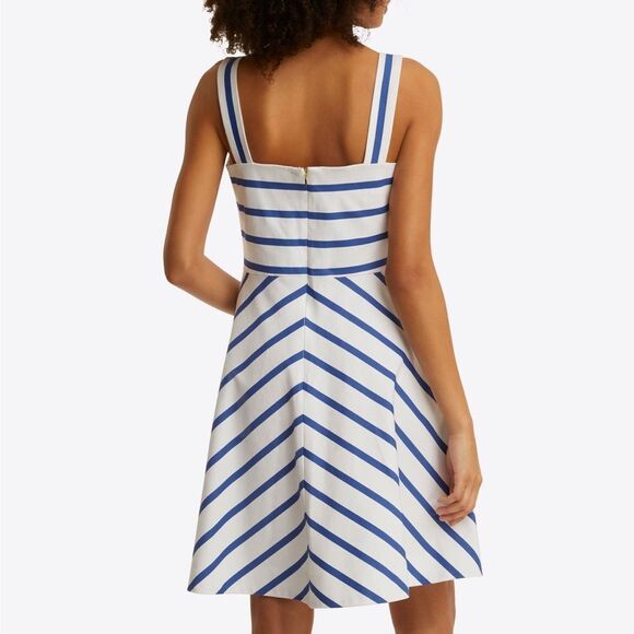 Draper James Perfect Adorable FLATTERING Zoe Love Cotton Circle Dress NEW - Picture 3 of 7